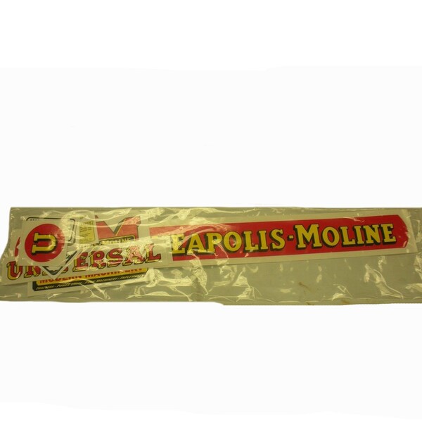 Decal Set For Minneapolis Moline Model U Tractor